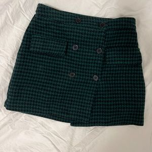 COPY - TWEED BUTTONED MINI SKIRT